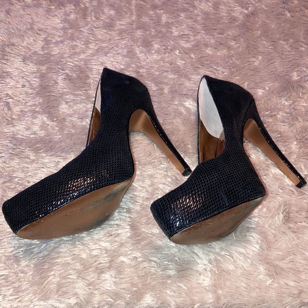 Black Bcbgeneration Big Parade Heels - image 5